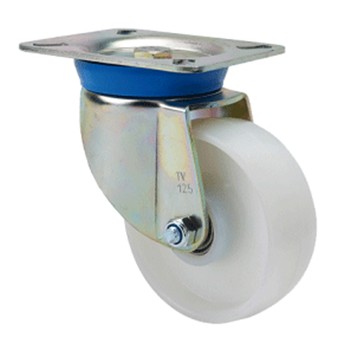 ROUE PIVOTANTE DE POLYAMIDE AVEC PLATINE Mod. TV-TN