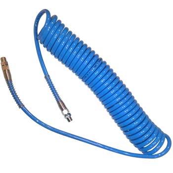 Tuyau Polyuréthane Air Comprimé 5,5x8 Mm - Lot De 10 Mètres, Résistant à L'abrasion, Bleu, Pression 9 Bar