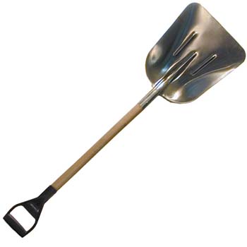 PELLE EN ALUMINIUM À POIGNÉE D'ANNEAU Mod. 5520