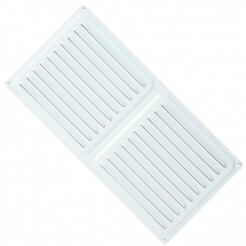 Grille de ventilation rectangulaire à visser (15x30 cm) 