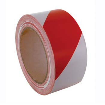 BANDE DE SIGNALISATION ROUGE-BLANCHE.
