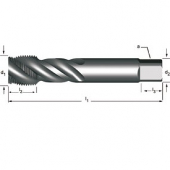 E789 - G(BSP) Tarauds machine goujures hélicoidales 45°