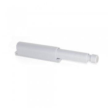 Fermeture push pour portes, Plastique, Gris, 10 ut.