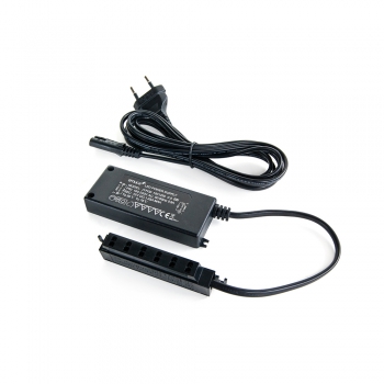 Convertisseur à tension constante pour luminaires LED, 6 W, Plastique, Noir