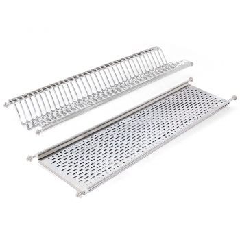 Égouttoir, module 1.000 mm, Acier inox