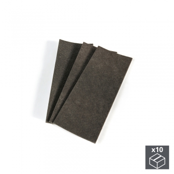 Patins en feutre adhésifs pour meubles, rectangulaires, 100 x 250 mm, 30 ut.