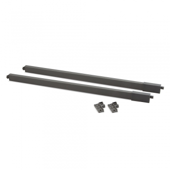 Paire de tringles de rehausse pour tiroir Concept, prof. 400 mm, Acier, Gris anthracite