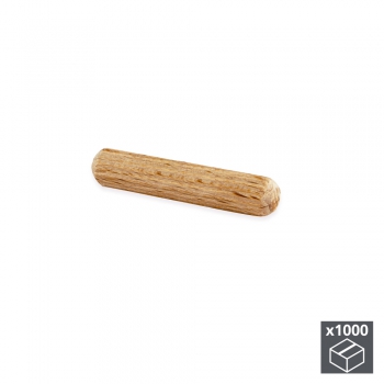 Tourillons, D. 8 mm, 35 mm, Bois, 1.000 ut.