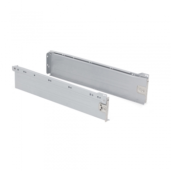 Kit de tiroir pour cuisine Ultrabox, hauteur 118 mm, prof. 450 mm, Acier, Gris métallisé