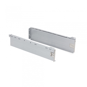 Kit de tiroir pour cuisine Ultrabox, hauteur 118 mm, prof. 270 mm, Acier, Gris métallisé