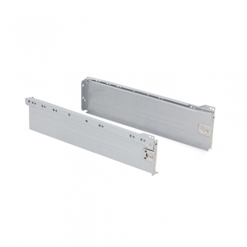 Kit de tiroir pour cuisine Ultrabox, hauteur 118 mm, prof. 350 mm, Acier, Gris métallisé