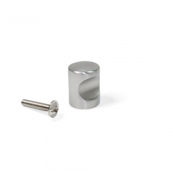 Poignée pour meuble, Zamak, Nickel satiné