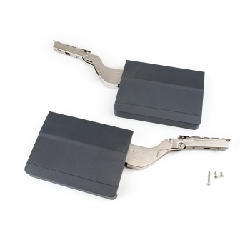 Compas pour portes relevables, Force 3200-9000, Acier et Plastique, Gris anthracite