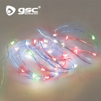 Guirlande Lumineuse LED lumière RGB(multicolore) Ref. 5204412