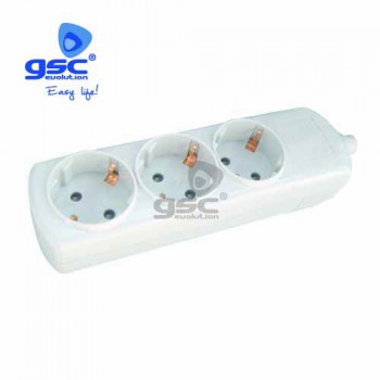 Rallonge / bloc multiprise 3 prises Ref. 0801870