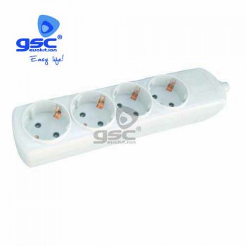 Rallonge / bloc multiprise 4 prises Ref. 0801872