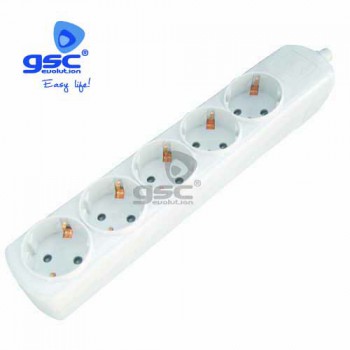Rallonge / bloc multiprise 5 prises Ref. 0801874