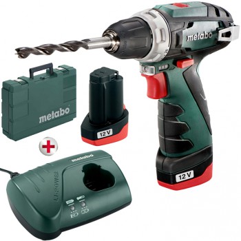 Metabo Coffret Perceuse visseuse 12 V sans fil PowerMaxx BS Basic 2