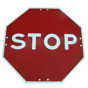 PANNEAU DE STOP RÉF. R-2