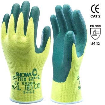 GANTS POLYESTER ET FIBRE HAGANE AVEC NITRILE COUCHÉ Mod. S-TEX GP-2