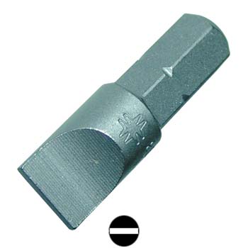 POINTE PLATE AVEC HEXAGONALE DE 1/4"